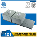 Drainboard Sink Under mount Stainless Steel Sink with Drainboard Supplier